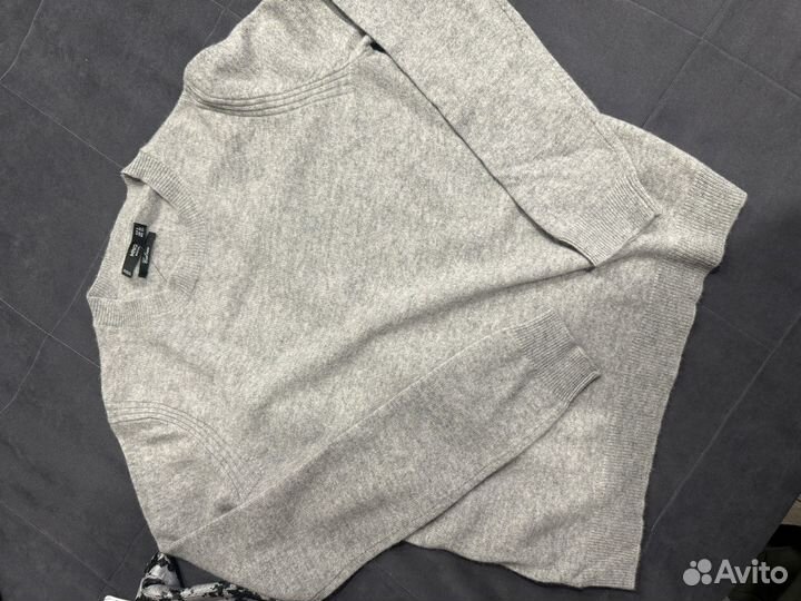 Джемпер mango серый