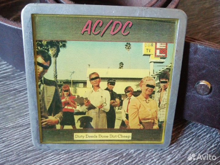 Пряжка NC и Мужской кожаный ремень