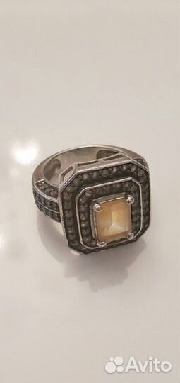 Кольцо серебряное