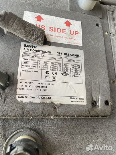 Кондиционеры sanyo, Panasonic