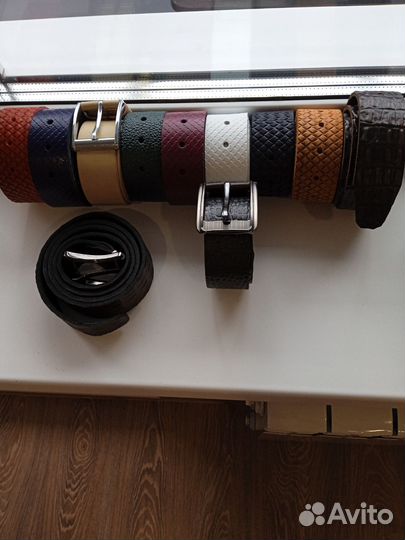 Мужской ремень из натуральной кожи