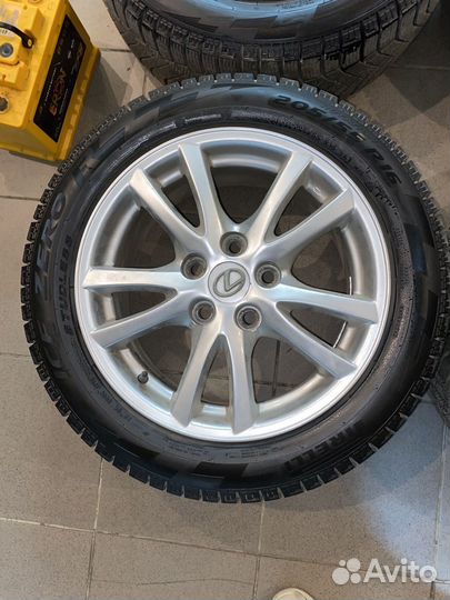 Диски Lexus r16 с зимней резиной