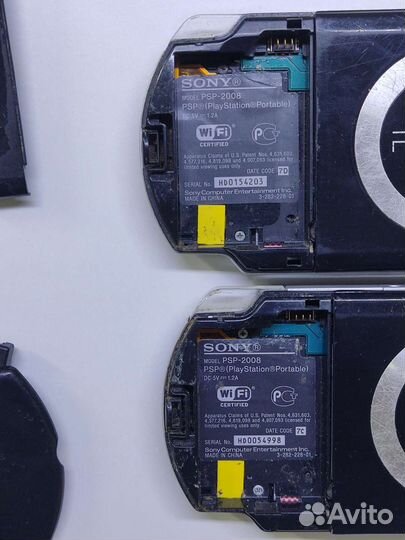 Комплект 2 шт рабочие Sony PSP 2008 играть вдвоём