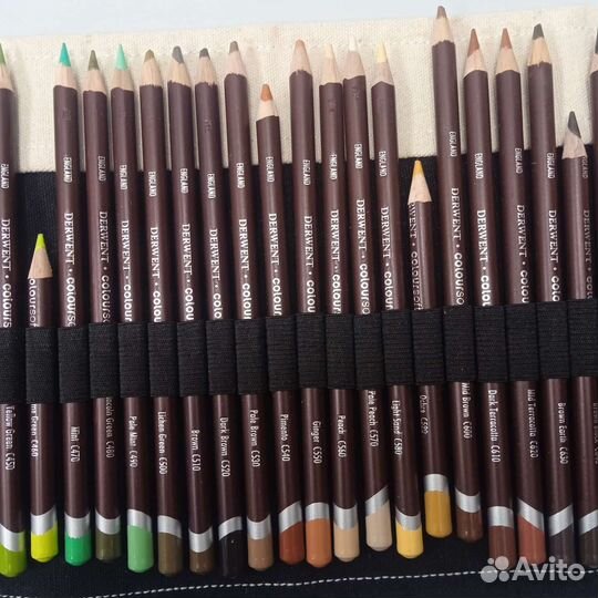 Карандаши Derwent Coloursoft, набор 72 цвета