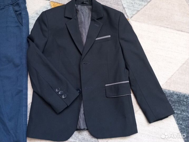 Рубашка, брюки, пиджак 122-128