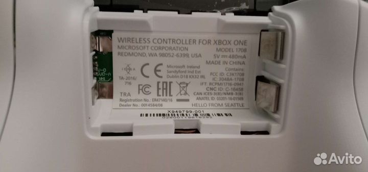 Джойстики Xbox One S / X, Оригинал Новые,гарантия