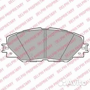 Колодки тормозные дисковые перед