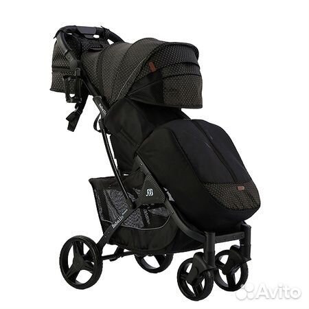 Коляска Бабало-2023 на золотой раме