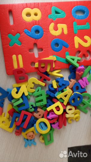 Кубики-цифры, буквы