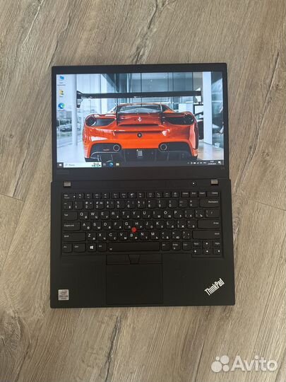 Thinkpad T14 i7-10/16/256/ips/подсветка