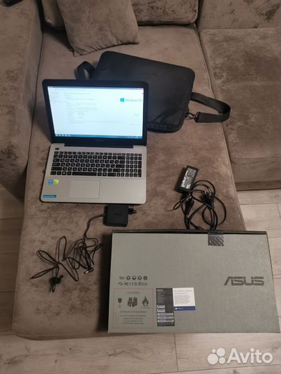 Ноутбук asus x555l i3/12Gb/Nvidia2gb/hdd1000gb