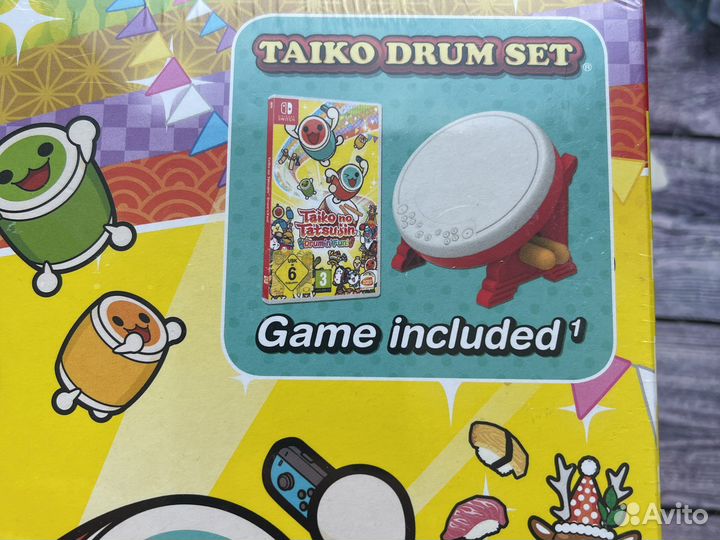 Taiko no tatsujin (барабан + игра) nintendo switch