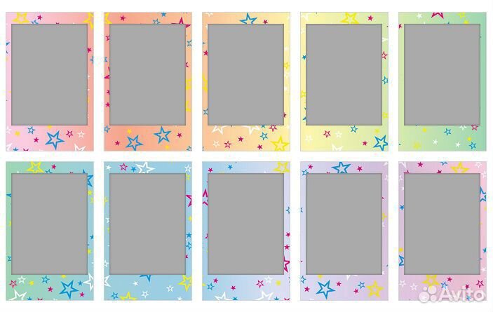 Картридж Fuji Instax mini 10 shiny star