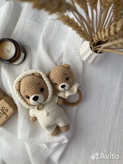 Вязаные игрушки ручной работы