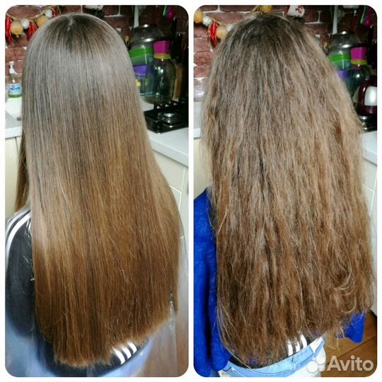 Кератин, полировка, ботокс для волос, биксипластия