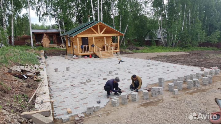 Укладчик тротуарной плитки