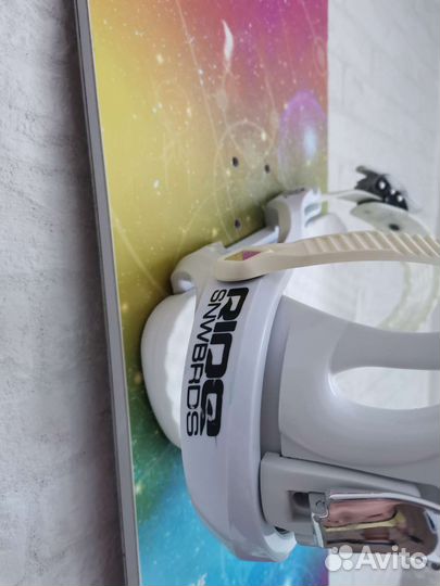 Сноуборд Prime с креплениями 147 см