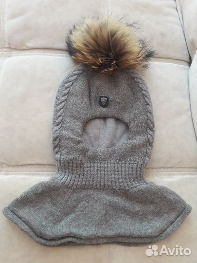 Шлем и краги с 1 до 3 лет зима