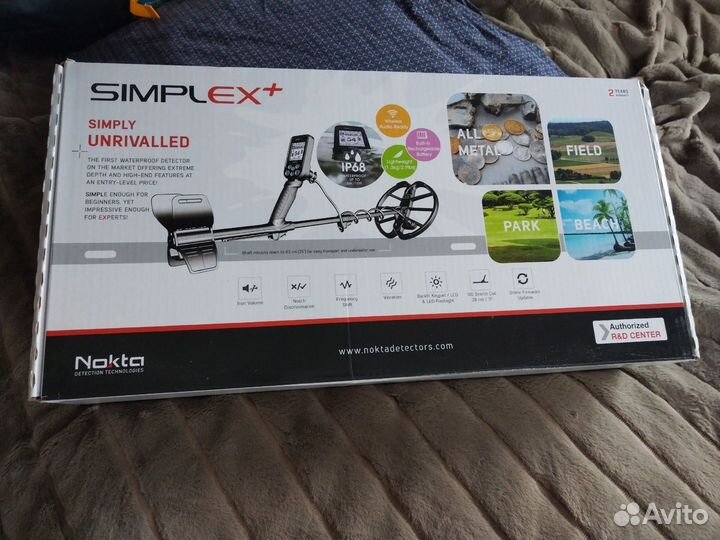 Металлоискатель nokta makro simplex plus /BT