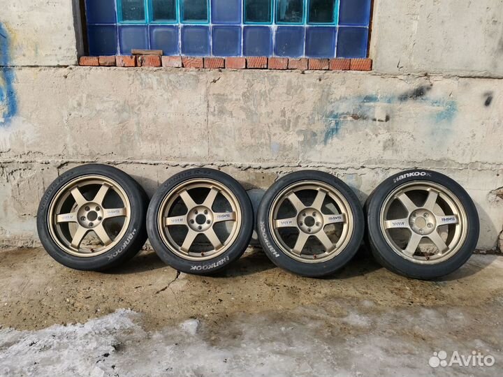 Диски Rays TE37 R17 5Х100 Subaru Impreza WRX STI