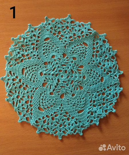 Салфетки вязаные крючком