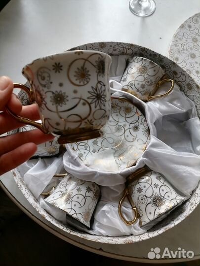 Кофейный сервиз новый