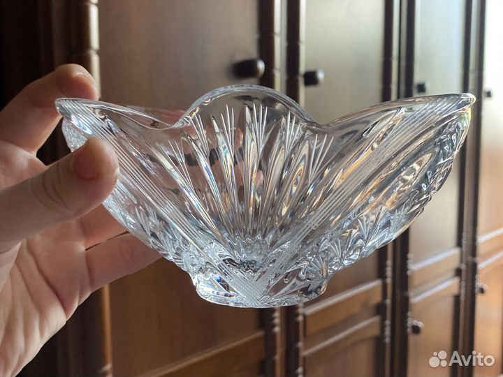 Салатник хрустальный