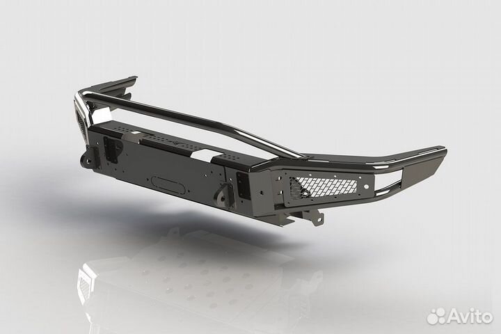 Бампер передний BMS alfa Toyota Prado 150 2018-23