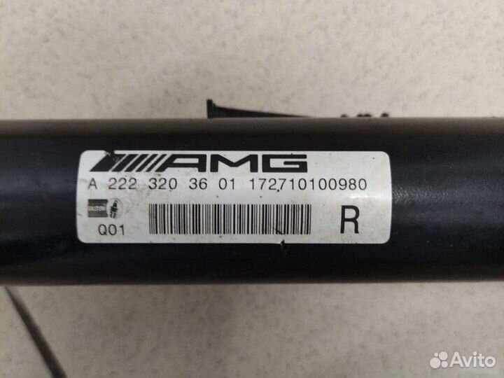 Пневмо Амортизатор задний R Mercedes W222