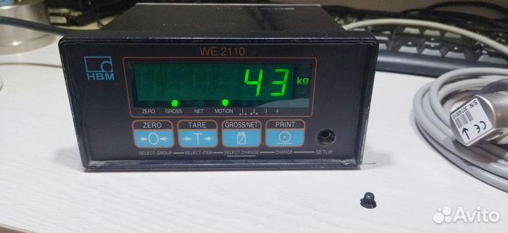 WE2110 прибор весоизмерительный HBM