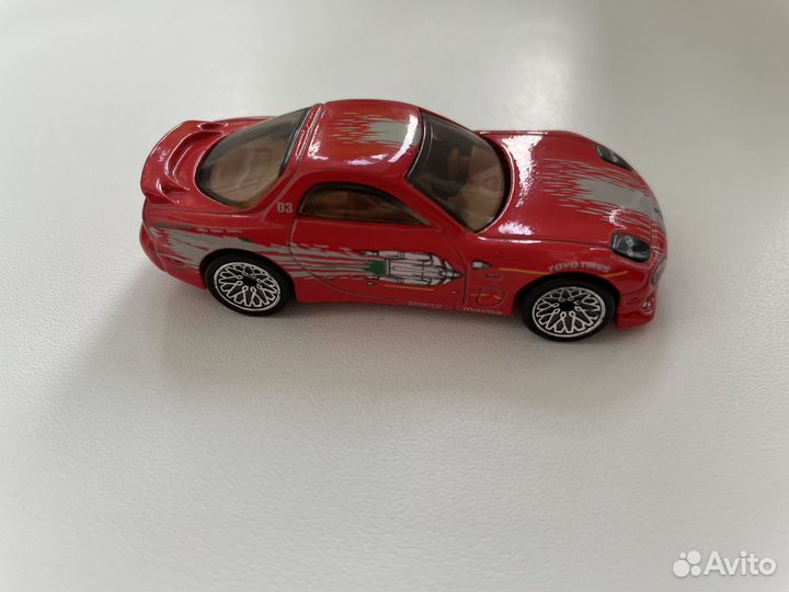 Hot Wheels Premium Mazda RX-7 (Fast and Furious)