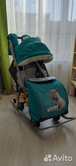 Санки коляска ника