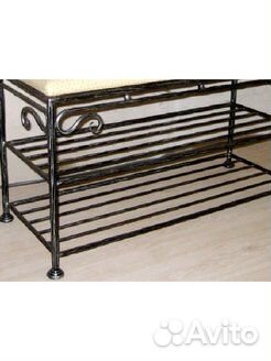 Кованая банкетка №10