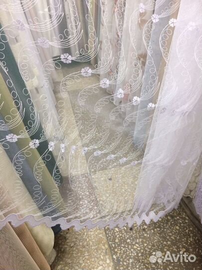 Тюль 4 метра