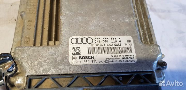 Audi A3 (8P) Блок Управления Двигателем эбу