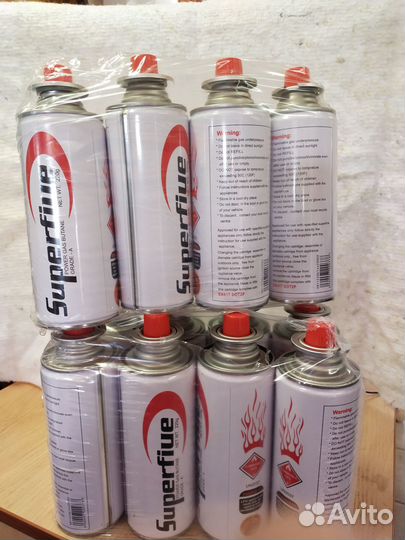 Газ туристический в баллончике 220г. Иран