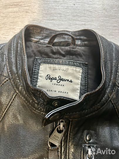 Крутая кожаная куртка