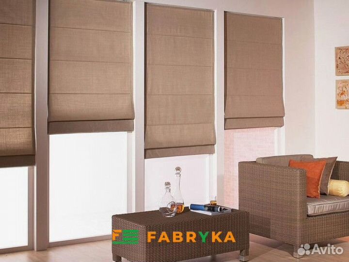 Римские шторы с электроприводом