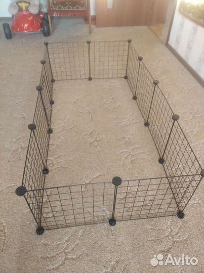 Вольеры 10 и 12 секций для собак, котят, кроликов