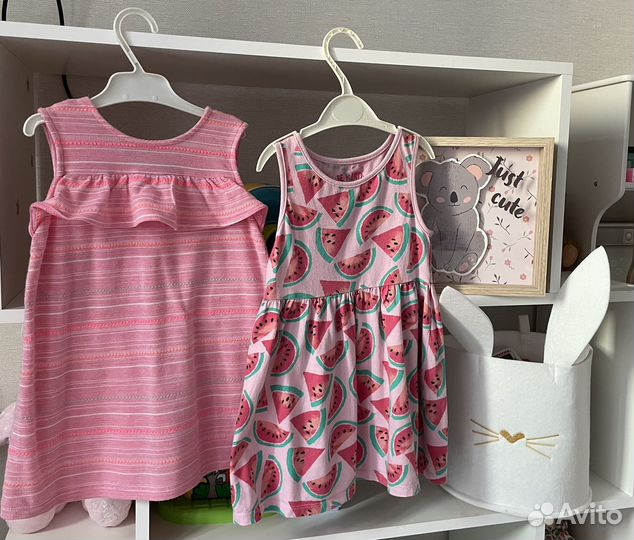 Вещи для девочки пакетом 80-86