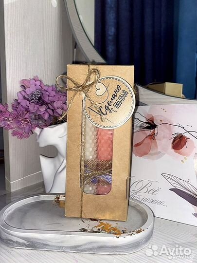 Подарочный набор свечи