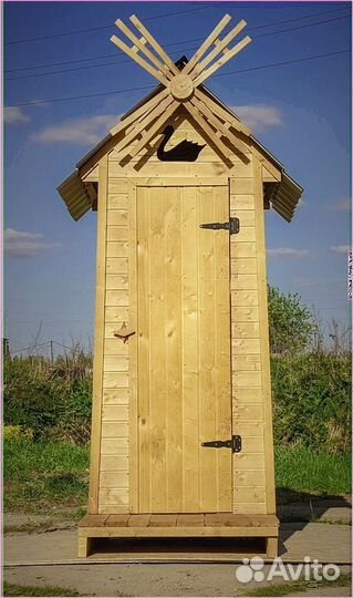 Дачный туалет с лебедем BIF
