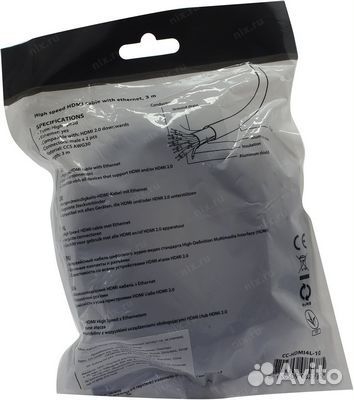 Кабель аудио-видео Gembird CC-hdmi4L-10 hdmi (M)