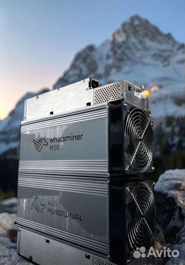 Asic майнер Whatsminer M50 124th надежный