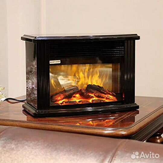 Уютный подарок мини электро камин обогреватель