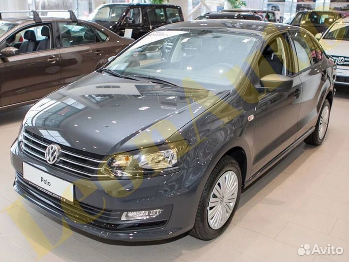 Капот на VW Polo 5 2009-2020 серый