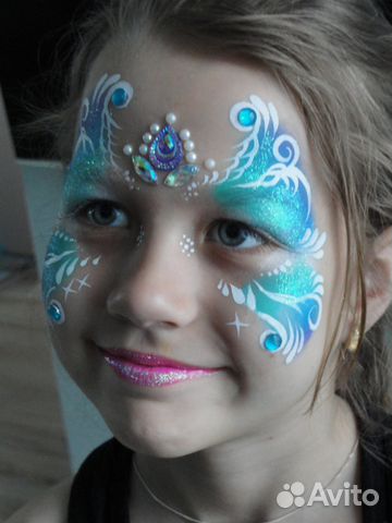 Аквагрим, рисунки хной, блеск-тату, мехенди