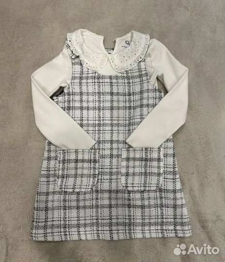 Сарафан и лонгслив 110р gloria jeans