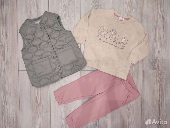 Новая одежда пакетом 86 см