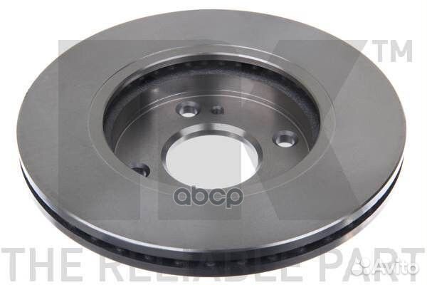 Диск тормозной ford fiesta IV 08- передний вент